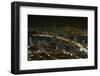 San Francisco Oakland Bay Bridge at Night-jpldesigns-Framed Photographic Print