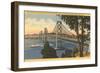 San Francisco-Oakland Bay Bridge, California-null-Framed Art Print