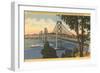 San Francisco-Oakland Bay Bridge, California-null-Framed Art Print