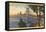 San Francisco-Oakland Bay Bridge, California-null-Framed Stretched Canvas