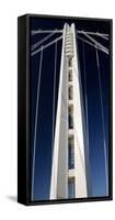 San Francisco-Oakland Bay Bridge, San Francisco, Oakland, California, USA-null-Framed Stretched Canvas