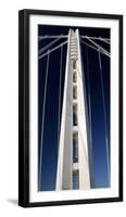 San Francisco-Oakland Bay Bridge, San Francisco, Oakland, California, USA-null-Framed Premium Photographic Print