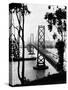 San Francisco Oakland Bay Bridge-null-Stretched Canvas