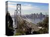 San Francisco Oakland Bay Bridge-Paul Sakuma-Stretched Canvas