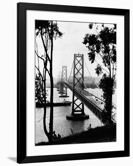 San Francisco Oakland Bay Bridge-null-Framed Photographic Print