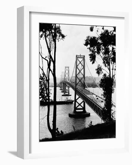 San Francisco Oakland Bay Bridge-null-Framed Photographic Print