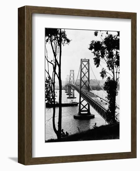 San Francisco Oakland Bay Bridge-null-Framed Photographic Print