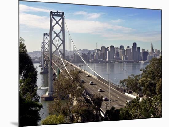 San Francisco Oakland Bay Bridge-Paul Sakuma-Mounted Photographic Print