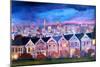 San Francisco - Painted Ladies - Alamo Sq-Markus Bleichner-Mounted Premium Giclee Print