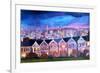 San Francisco - Painted Ladies - Alamo Sq-Markus Bleichner-Framed Art Print