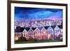 San Francisco - Painted Ladies - Alamo Sq-Markus Bleichner-Framed Art Print