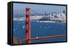 San Francisco Panorama W the Golden Gate Bridge-kropic-Framed Stretched Canvas