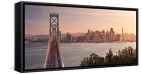 San Francisco Panorama-Stefan Hefele-Framed Stretched Canvas