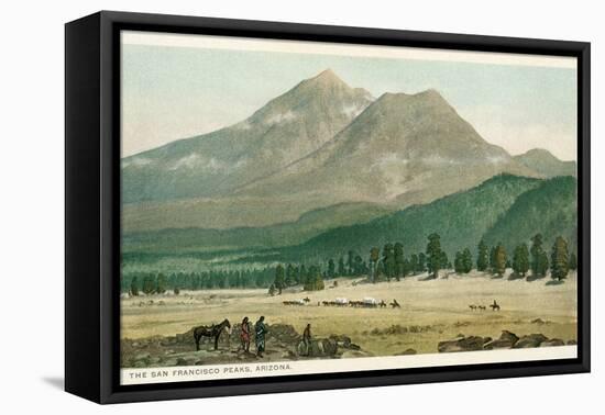 San Francisco Peaks, Arizona-null-Framed Stretched Canvas