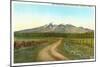 San Francisco Peaks, Flagstaff, Arizona-null-Mounted Art Print
