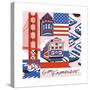 San Francisco Print-Julie Goonan-Stretched Canvas