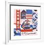 San Francisco Print-Julie Goonan-Framed Giclee Print