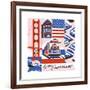 San Francisco Print-Julie Goonan-Framed Giclee Print