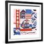 San Francisco Print-Julie Goonan-Framed Giclee Print