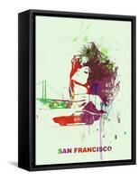 San Francisco Romance-NaxArt-Framed Stretched Canvas