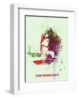 San Francisco Romance-NaxArt-Framed Art Print