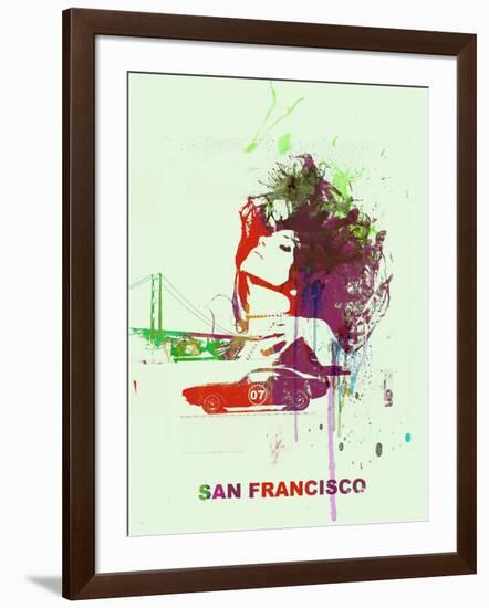 San Francisco Romance-NaxArt-Framed Art Print