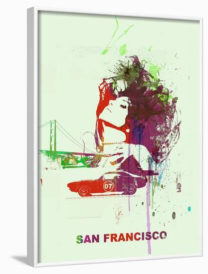 San Francisco Romance-NaxArt-Framed Art Print