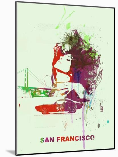 San Francisco Romance-NaxArt-Mounted Art Print