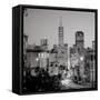 San Francisco Skyline #1-Alan Blaustein-Framed Stretched Canvas