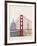 San Francisco Skyline Poster-paulrommer-Framed Art Print