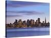 San Francisco skyline seen from Yerba Buena Island-Raimund Koch-Stretched Canvas