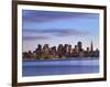 San Francisco skyline seen from Yerba Buena Island-Raimund Koch-Framed Photographic Print