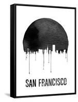 San Francisco Skyline White-null-Framed Stretched Canvas