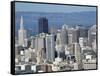 San Francisco Skyline-Marcio Jose Sanchez-Framed Stretched Canvas