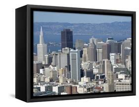 San Francisco Skyline-Marcio Jose Sanchez-Framed Stretched Canvas