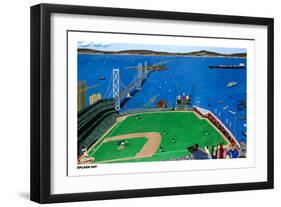 San Francisco - Splash Hit-Mark Ulriksen-Framed Art Print