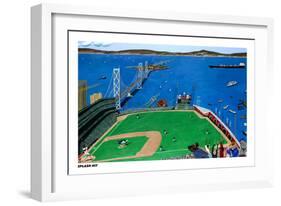 San Francisco - Splash Hit-Mark Ulriksen-Framed Art Print