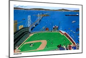 San Francisco - Splash Hit-Mark Ulriksen-Mounted Art Print