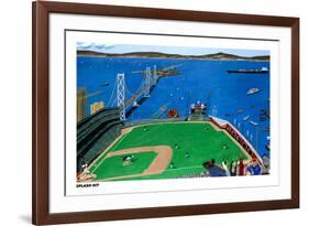 San Francisco - Splash Hit-Mark Ulriksen-Framed Art Print