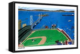 San Francisco - Splash Hit-Mark Ulriksen-Framed Stretched Canvas