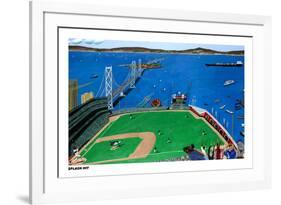 San Francisco - Splash Hit-Mark Ulriksen-Framed Art Print