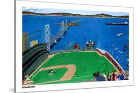 San Francisco - Splash Hit-Mark Ulriksen-Stretched Canvas