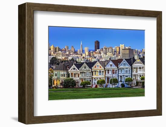 San Francisco Steiner Street-null-Framed Art Print