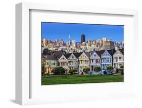 San Francisco Steiner Street-null-Framed Art Print