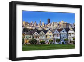 San Francisco Steiner Street-null-Framed Art Print