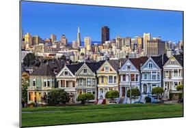 San Francisco Steiner Street-null-Mounted Art Print