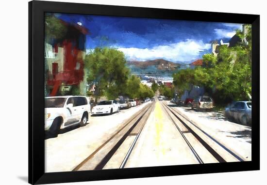 San Francisco Street II-Philippe Hugonnard-Framed Premium Giclee Print