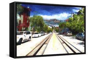 San Francisco Street II-Philippe Hugonnard-Framed Stretched Canvas