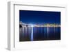 San Francisco Sunset Skyline and Bay Bridge in California with Reflection in Bay Water USA-holbox-Framed Photographic Print