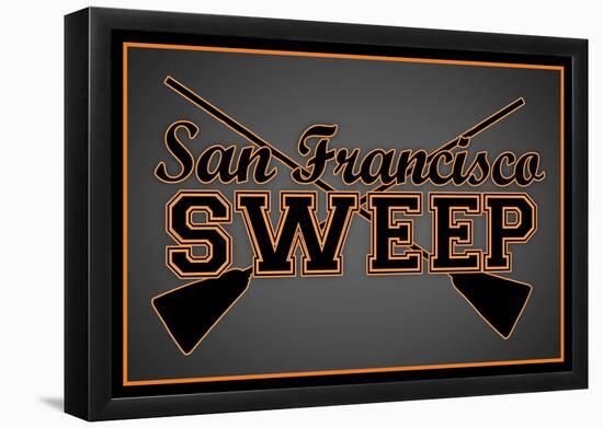 San Francisco Sweep-null-Framed Poster